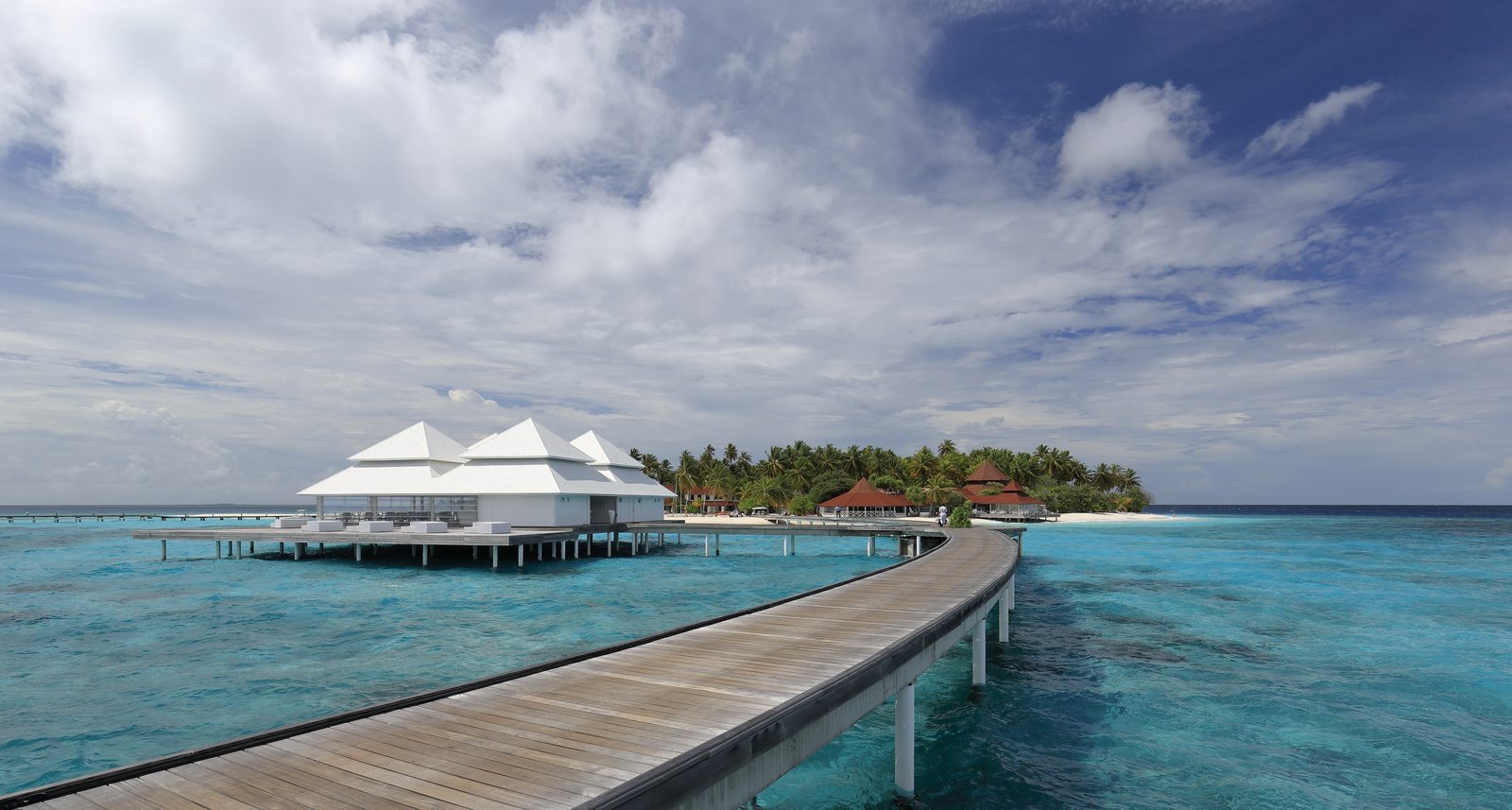 Overwater villas, Maldives